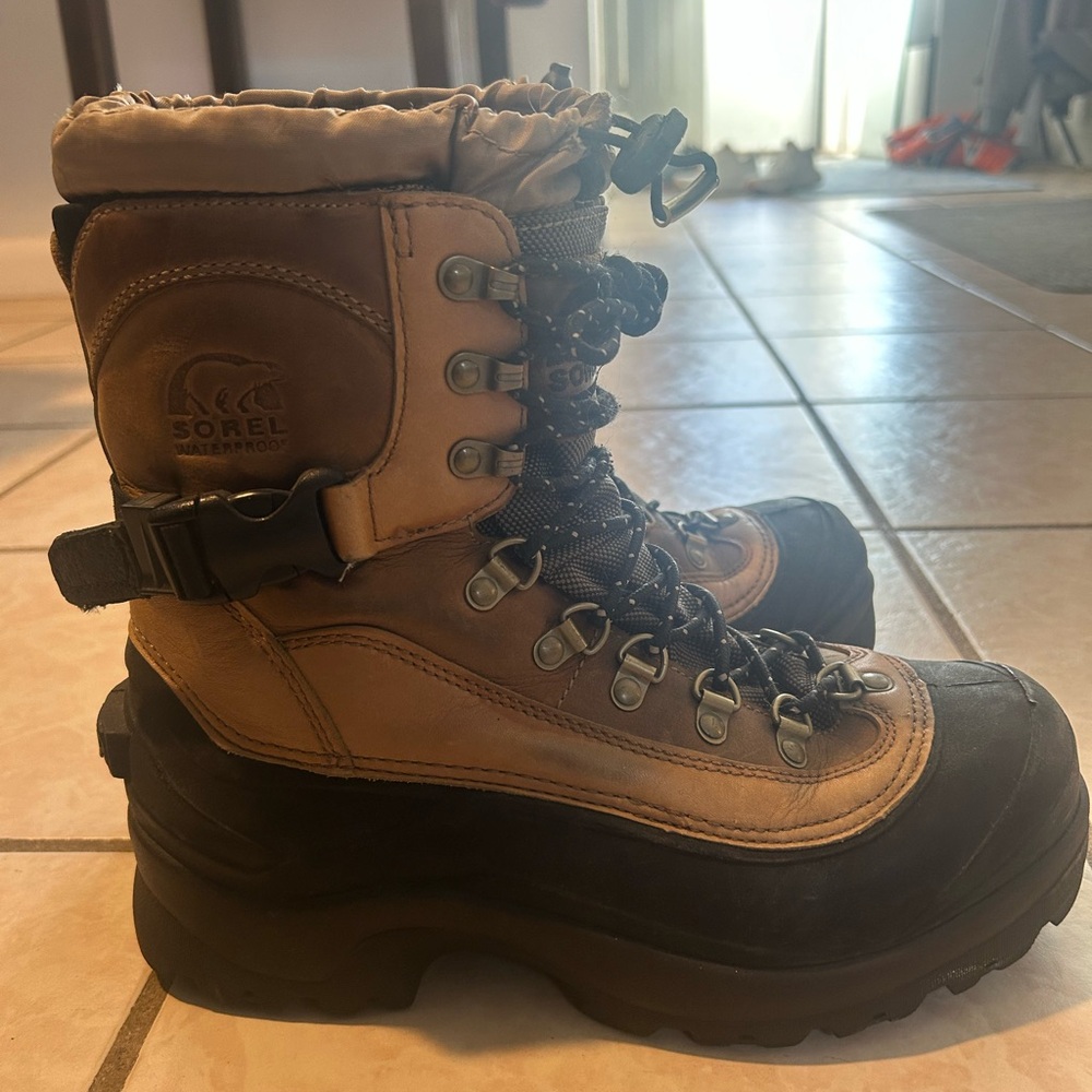 Sorel Men's Brown and Black Boots - Picture 2 of 5